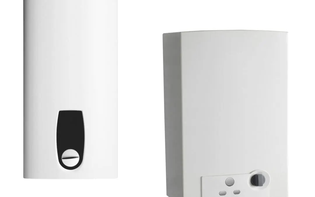 White gas boiler and gas-fired boiler