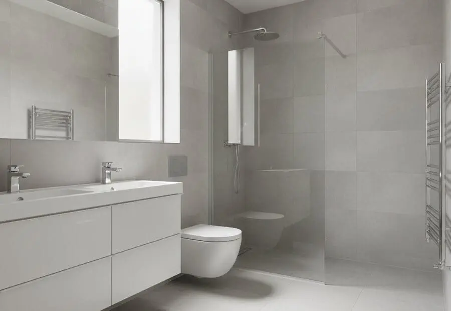 Completed bathroom fitted by Heat365 in Sheffield
