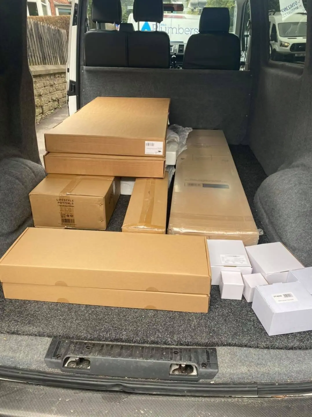 New kitchen units and appliances supplied and delivered by Heat365 in Sheffield