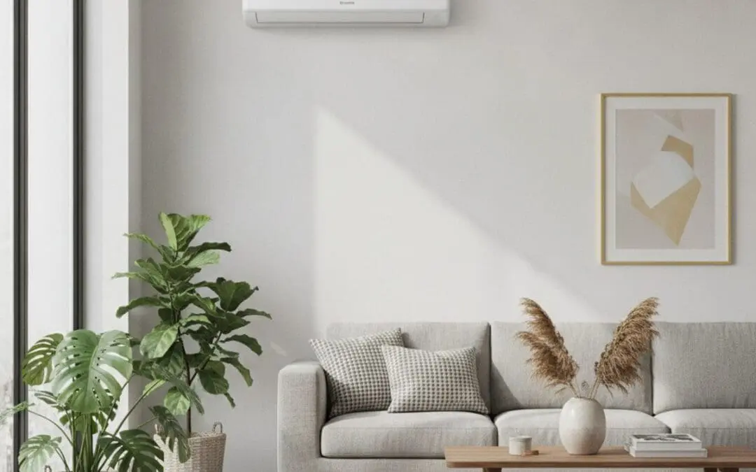 Air conditioning installation in a Sheffield home